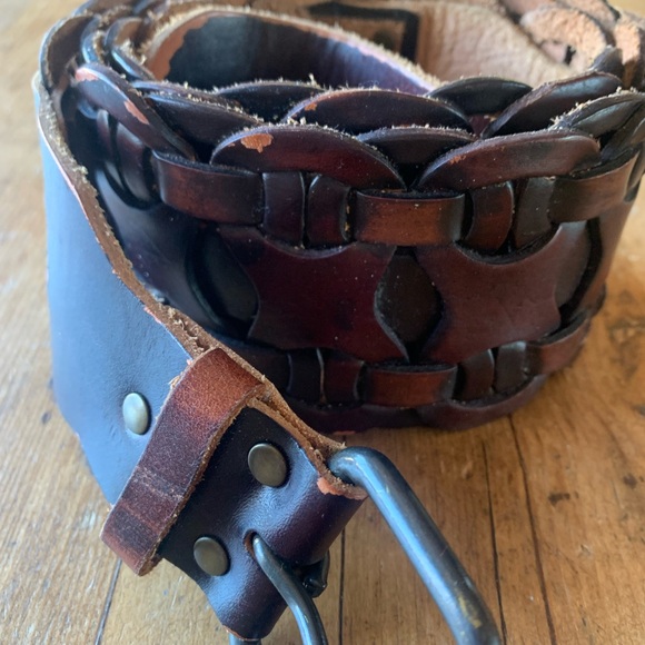 Accessories - Womens Brown Leather Belt